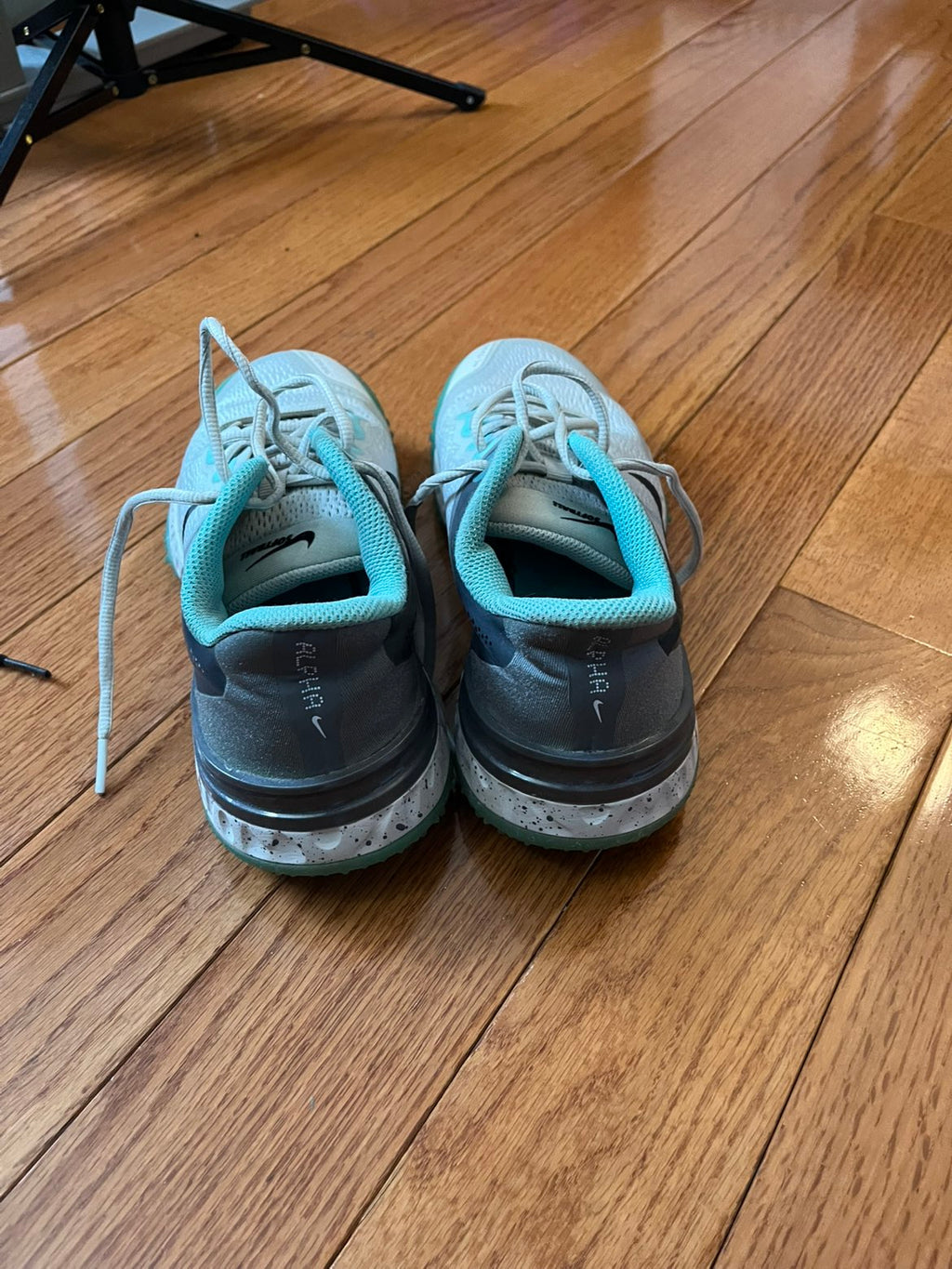Nike Turf Softball Shoe, Teal/Mint — US 6