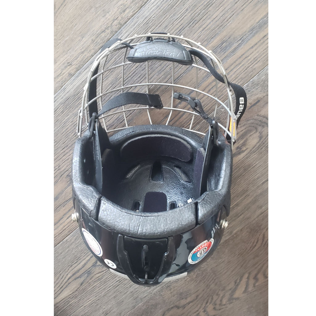 Bauer Lil' Sport Youth Hockey Helmet with Cage - Black